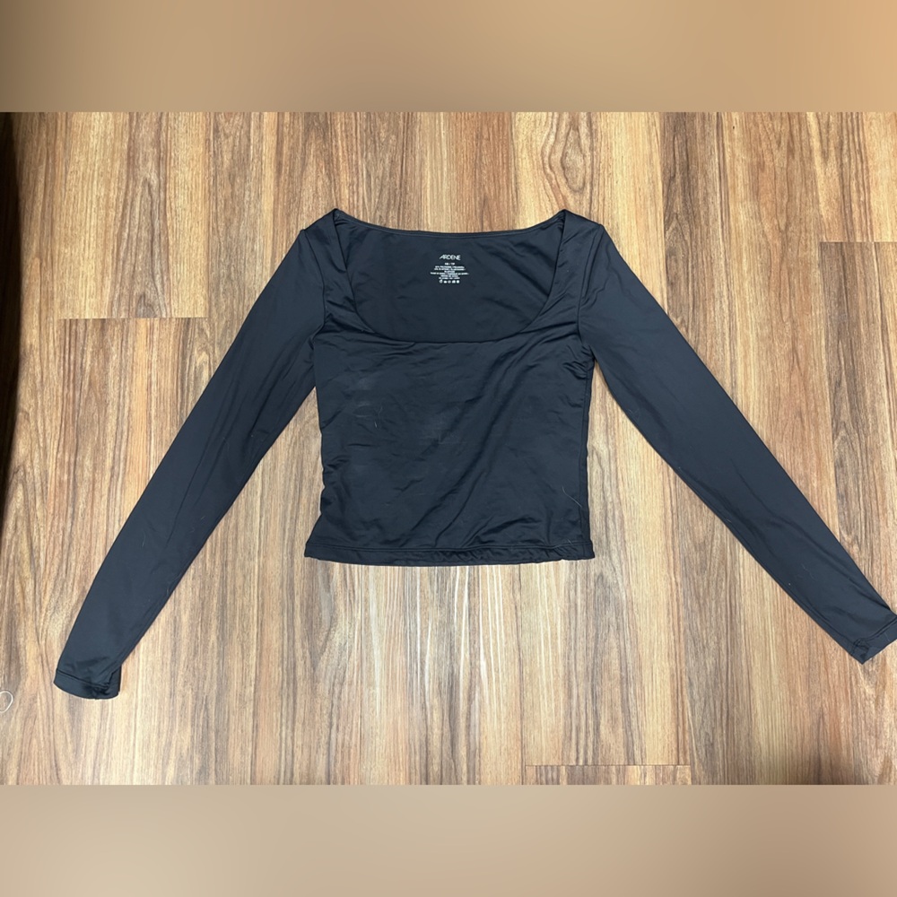 Ardene Black Long Sleeve Women's Tee